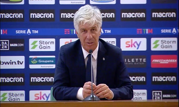 Gasperini: "Mai stato un risultato così ampio con la Lazio"
