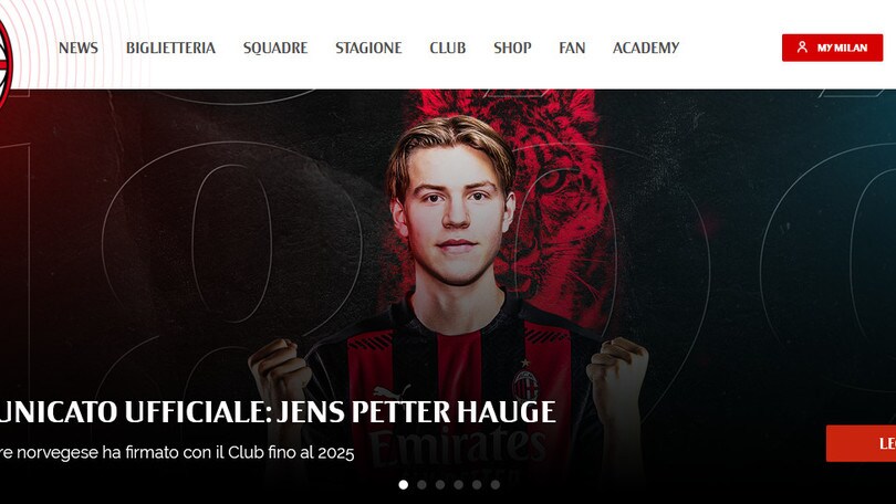 Ufficiale: Hauge nuovo acquisto del Milan