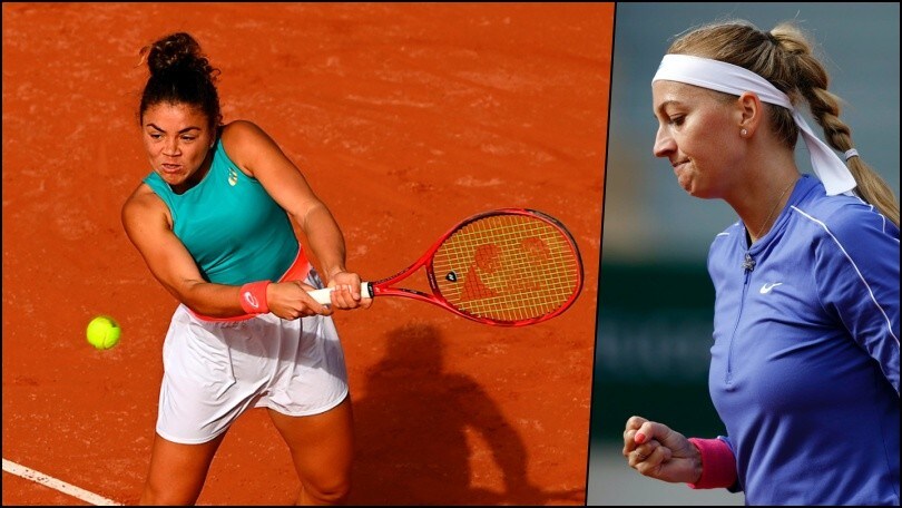 Roland Garros, Paolini ko contro la Kvitova
