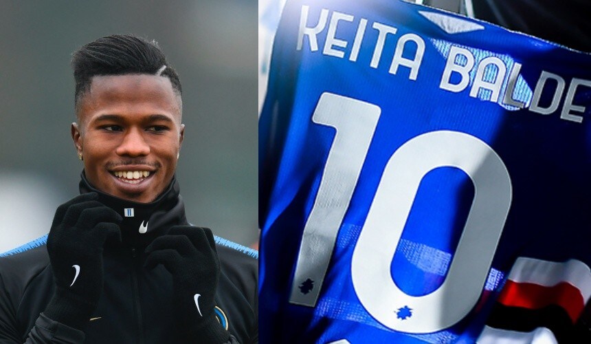 Sampdoria, finalmente Keita: è ufficiale
