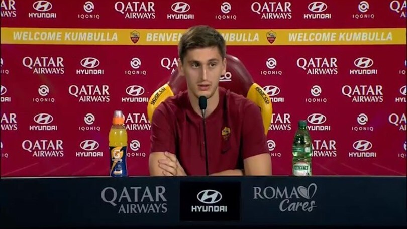 Kumbulla: "Felice di essere alla Roma"
