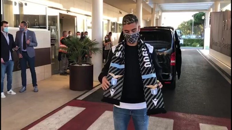 Lazio, lo sbarco di Andreas Pereira
