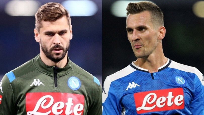 Napoli tra tamponi e mercato: Milik alla Fiorentina, Llorente all'Elche