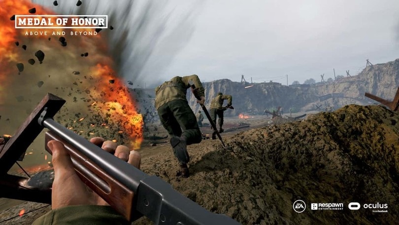 Medal of Honor: Above and Beyond in Native VR