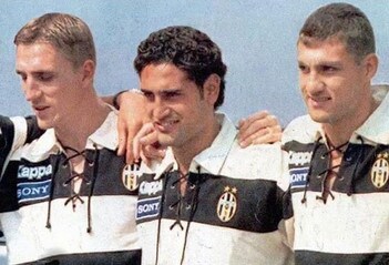 Juve, Amoruso e quella foto con Boksic e Vieri