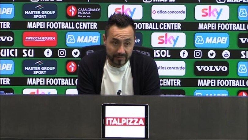 De Zerbi: "7 punti in 3 gare significherebbero tanto"
