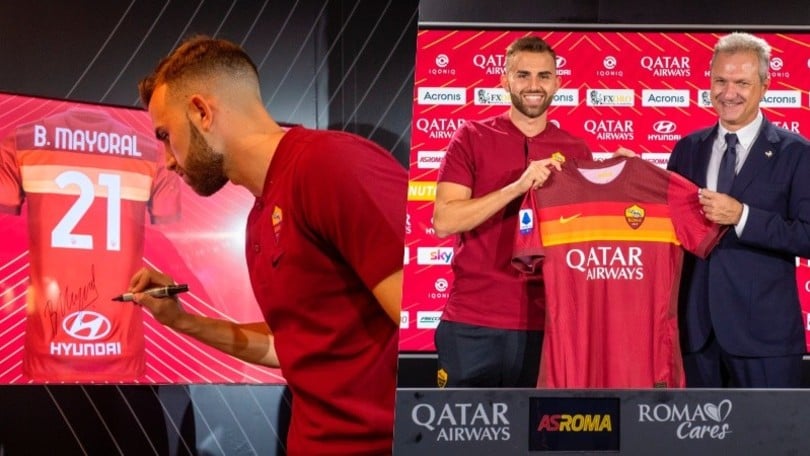 Borja Mayoral è della Roma: firma e numero 21 sulla maglia