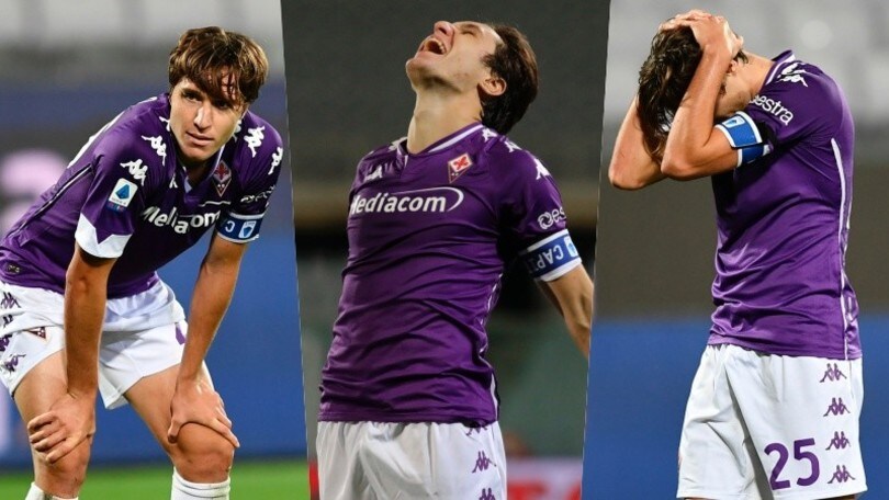 La disperazione di Chiesa: palo al 95' e ko contro la Sampdoria