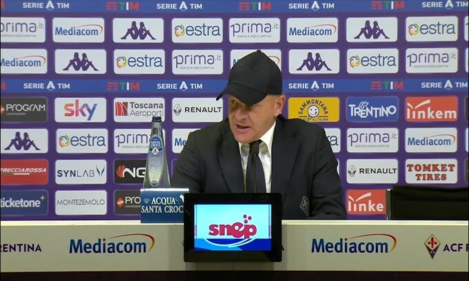 Iachini: "Niente scuse, ma fortunatamente tra 3 giorni finisce mercato"