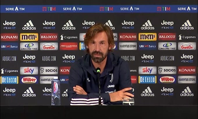 Pirlo: "Gara rinviata? Il comunicato parla chiaro"