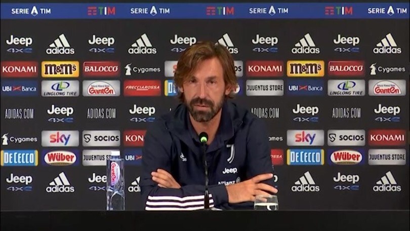 Pirlo: "Gara rinviata? Il comunicato parla chiaro"