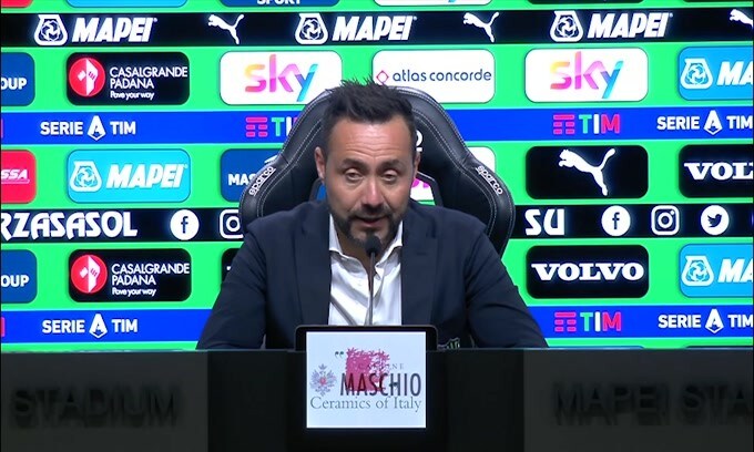 De Zerbi: "Grande soddisfazione portare giocatori in Nazionale"