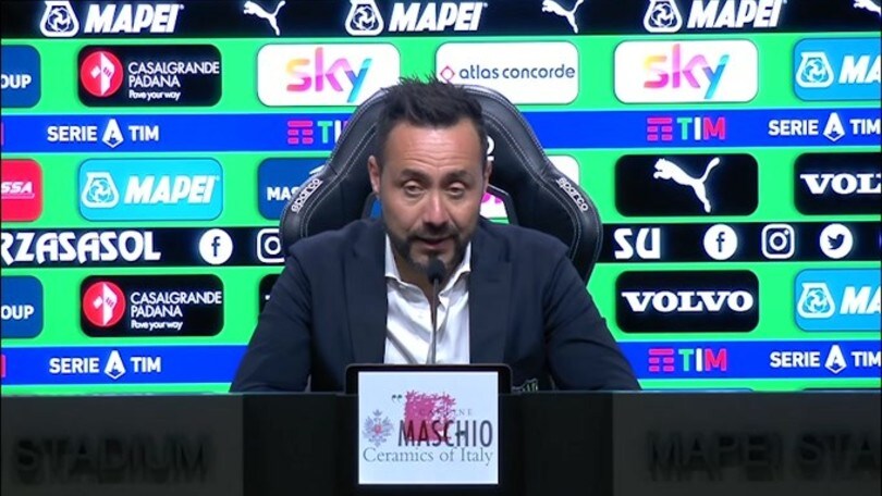 De Zerbi: "Grande soddisfazione portare giocatori in Nazionale"