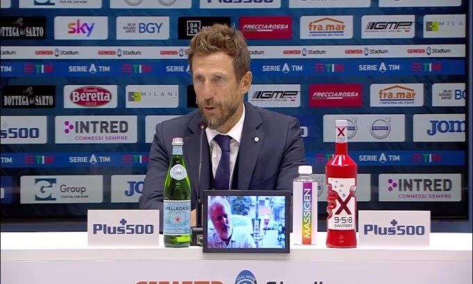 Di Francesco: "La crescita passa anche da queste sconfitte"