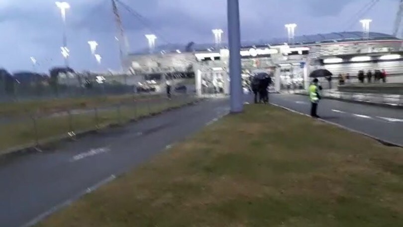 Juventus-Napoli: lo Stadium  un'ora prima della partita
