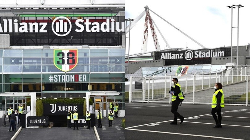 Juve-Napoli, aperti i cancelli dell'Allianz Stadium