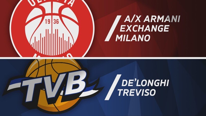 A|X Armani Exchange Milano - De' Longhi Treviso Basket 104-64