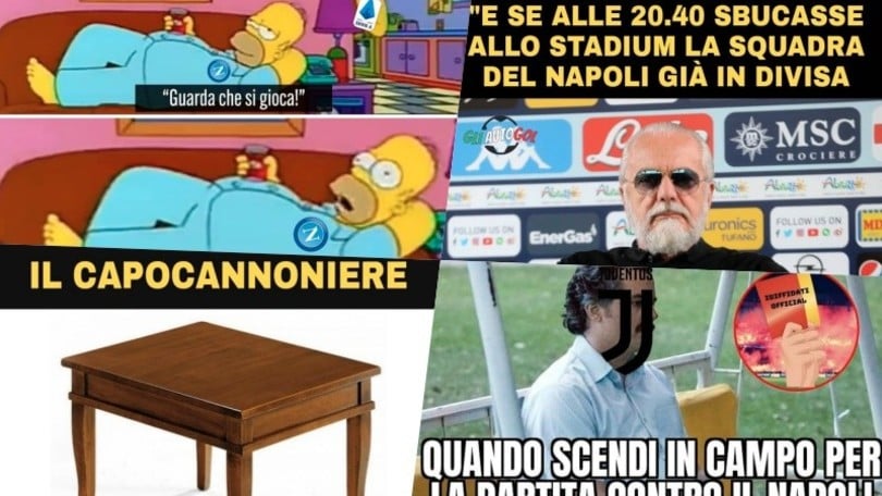 Juve-Napoli, impazzano le ironie sui social!