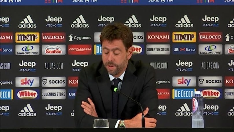 Agnelli su Juve-Napoli non disputata: "Stasera un'anomalia"