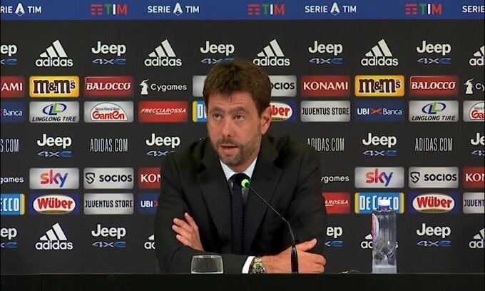 Agnelli a De Laurentiis: "Noi ci atteniamo ai regolamenti"