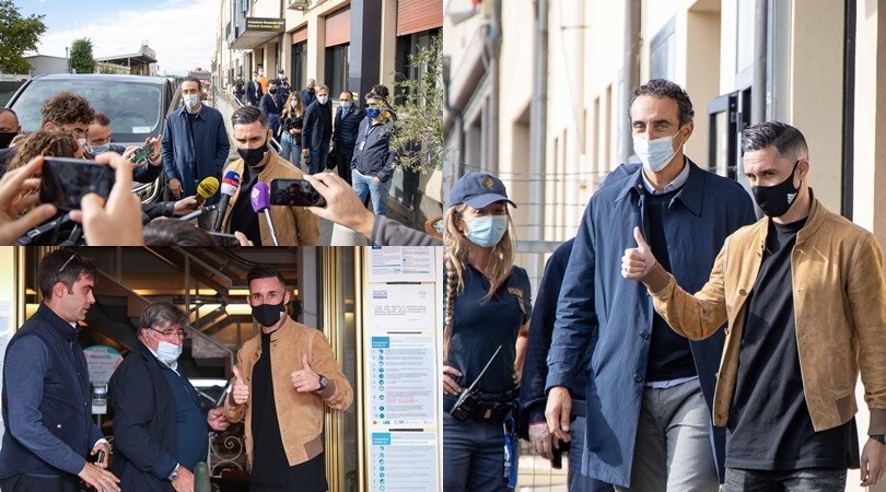 Callejon riparte dalla Fiorentina: le visite mediche