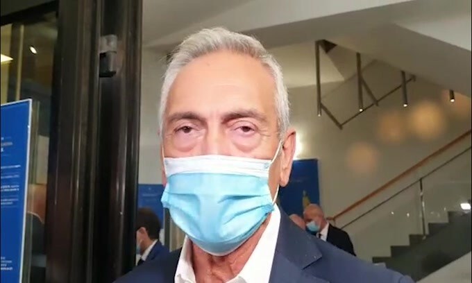 Gravina: "Protocollo giusto, campionato va avanti"
