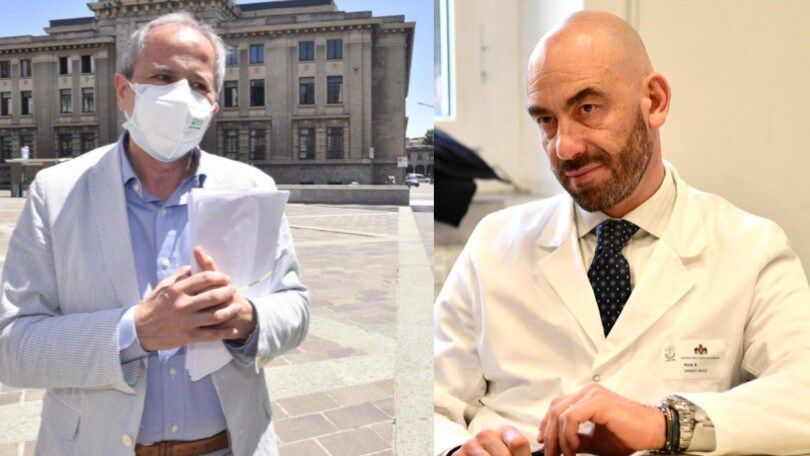 Crisanti-Bassetti, che scontro in tv per il Coronavirus