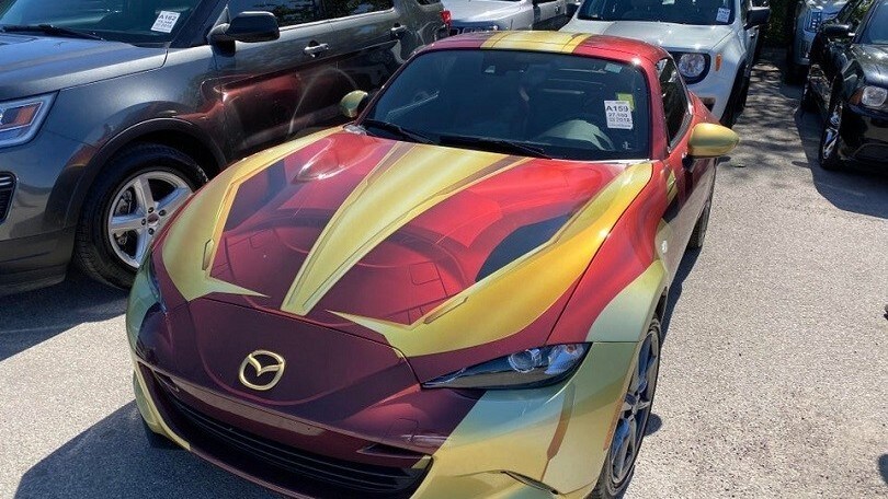 Tutti pazzi per Iron Man: la Mazda MX-5 Stark è all'asta
