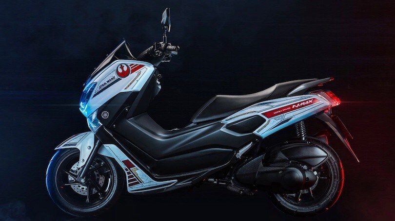 Yamaha NMax 160 ABS, edizione speciale con livrea dedicata a Star Wars