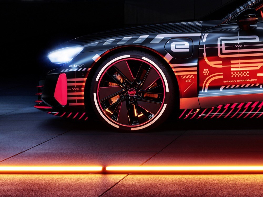 Audi e-tron GT, i primi scatti
