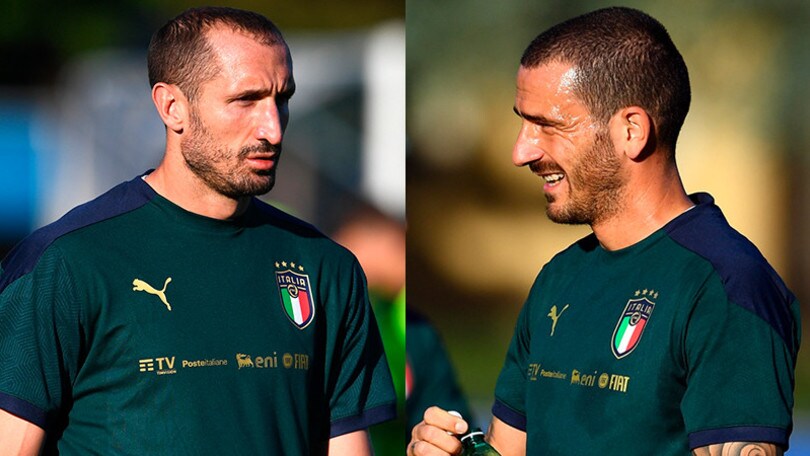 Nazionale, il ritorno di Chiellini e Bonucci a Coverciano