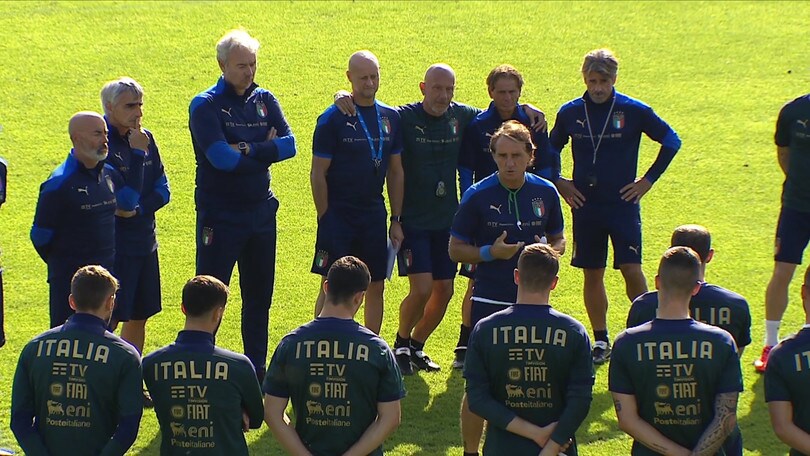L'allenamento prima della partenza