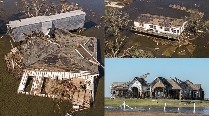 L'uragano Delta si abbatte sulla Louisiana: le immagini shock