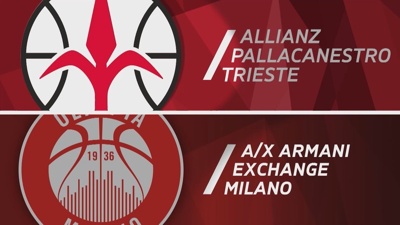 Allianz Pallacanestro Trieste - A|X Armani Exchange Milano 65-87