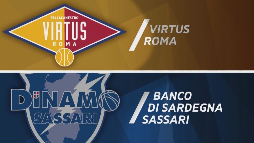 Virtus Roma - Banco di Sardegna Sassari 72-92
