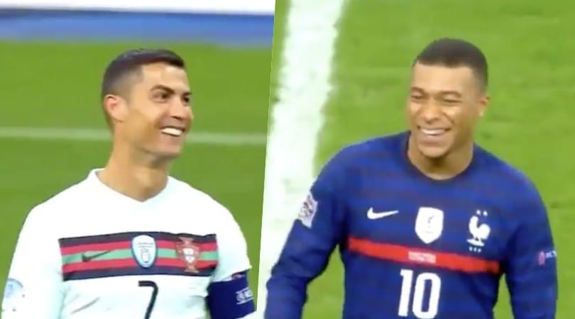 Juve, dialogo Ronaldo-Mbappé in Francia-Portogallo: i tifosi sognano