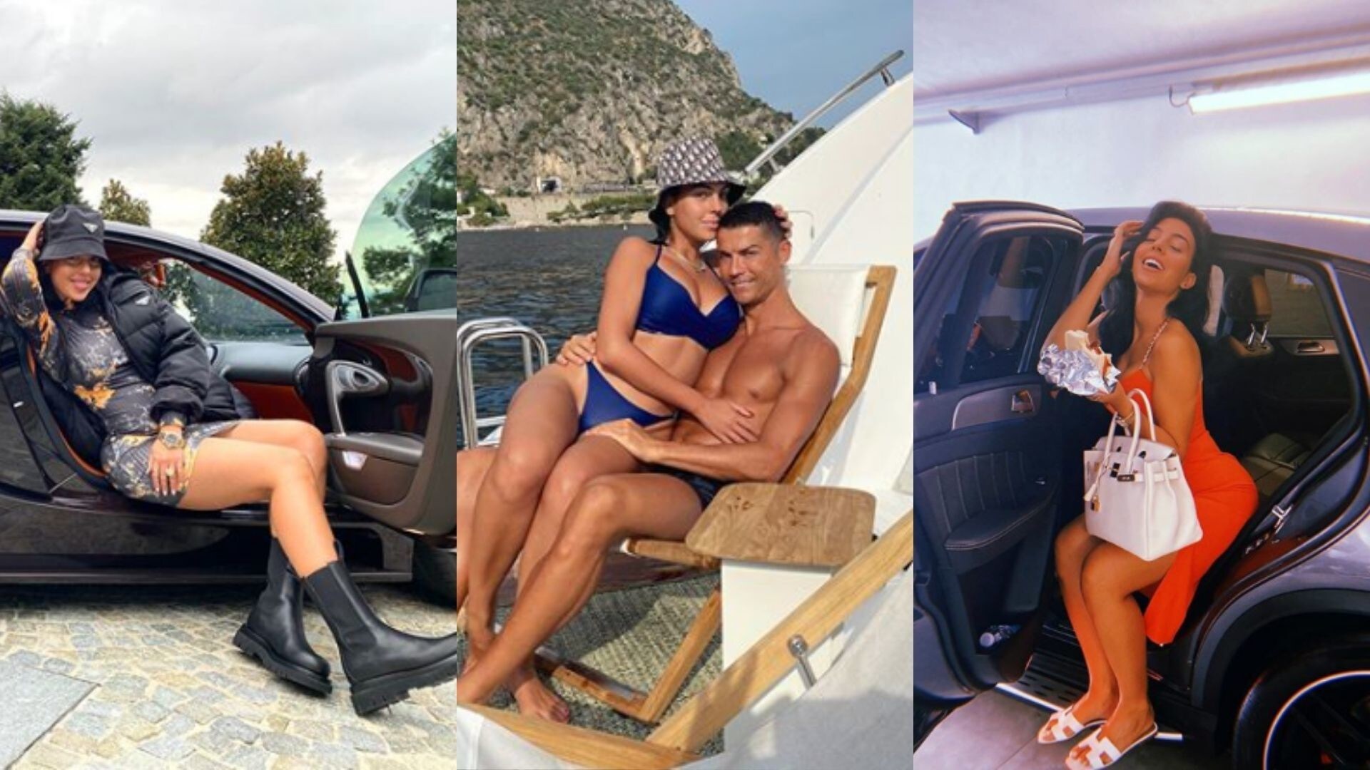 Georgina Rodriguez tra auto, yacht e aerei: che viaggi di lusso con CR7 FOTO