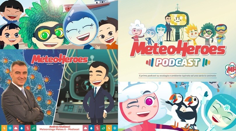 Andrea Giuliacci tra i protagonisti di un nuovo cartoon!