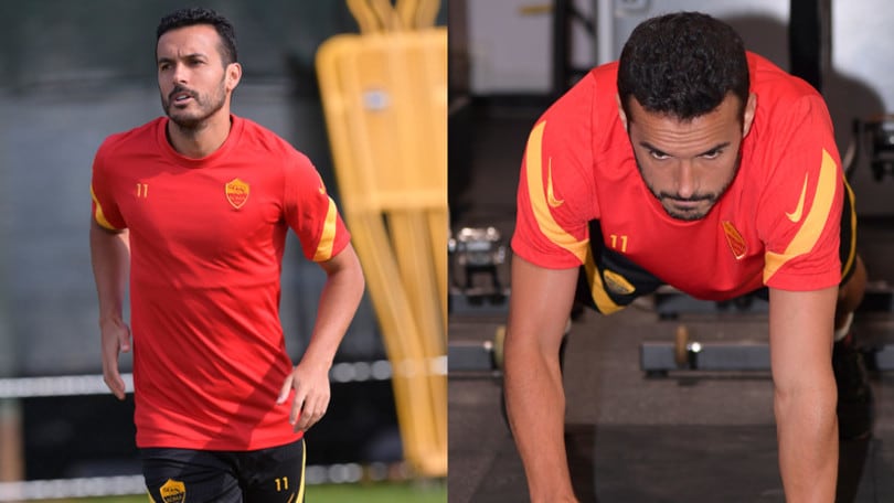 Roma, Pedro guida i compagni in allenamento