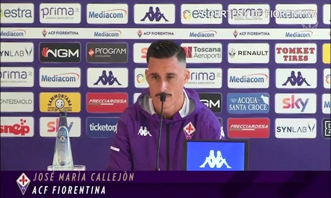 Callejon: "Sono alla Fiorentina per fare bene"