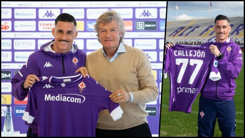 Fiorentina, Callejon si presenta: indosserà la maglia numero 77