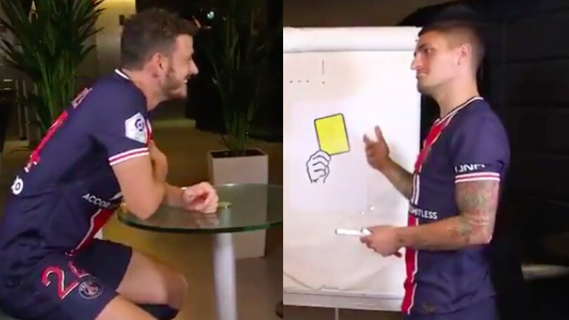 Verratti professore, Florenzi alunno: il Psg condivide le lezioni di francese