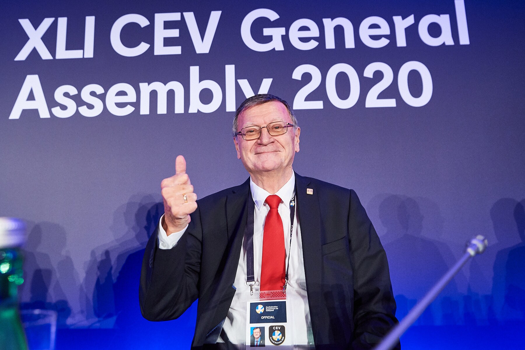 La Cev conferma Boricic alla presidenza