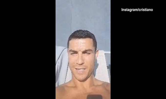 CR7 saluta l'Italia: "Mi sento bene"