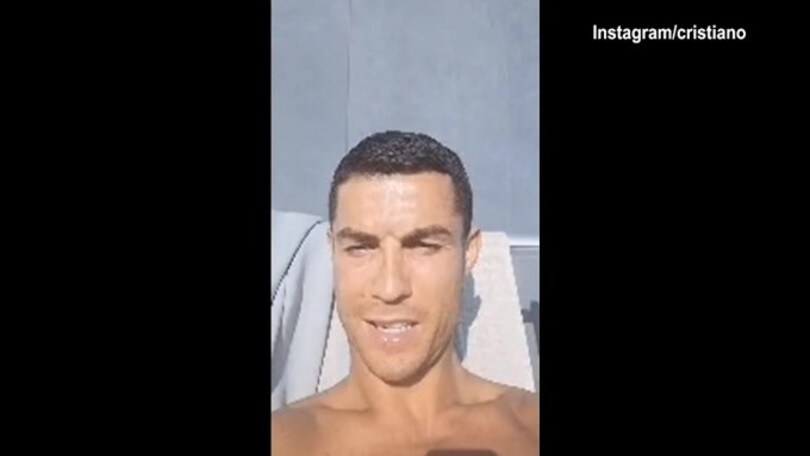 CR7 saluta l'Italia: "Mi sento bene"