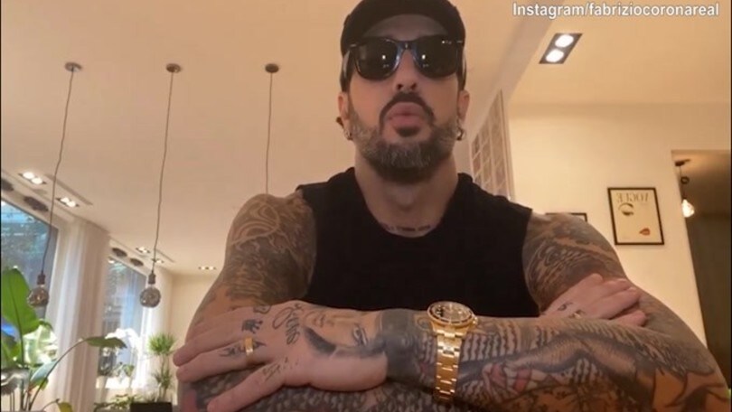 L'annuncio di Fabrizio Corona: "Positivo al Covid-19"