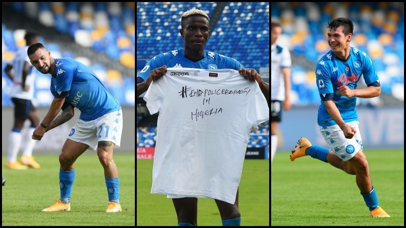 Politano mette in buca, show di Lozano: Napoli a valanga sull'Atalanta