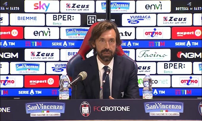 Pirlo: "Lasciati 2 punti per strada"