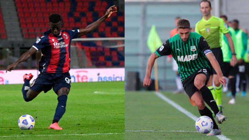 Diretta Bologna-Sassuolo ore 12.30: formazioni ufficiali, come vederla in tv e in streaming