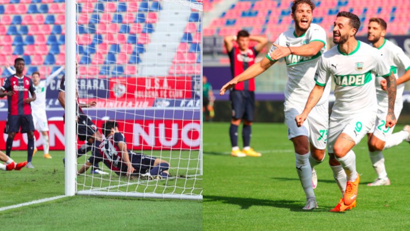 Bologna ko per l’autogol di Tomiyasu, festeggia il Sassuolo